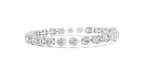 Bold Round Diamond Four-Prong Tennis Bracelet