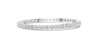 Round Diamond Four-Prong Tennis Bracelet