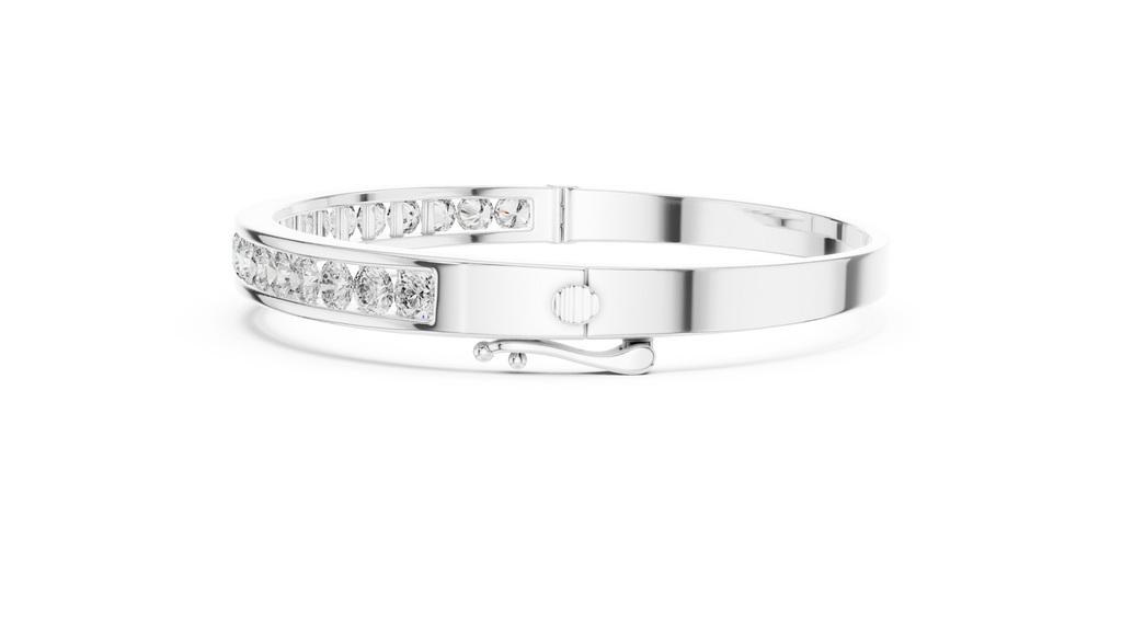 Horizon Glow Silver Bracelet