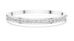 Horizon Glow Silver Bracelet