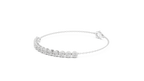 Tiara Line Silver Chain Bracelet