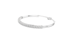 Moonbeam Curve Silver Bracelet