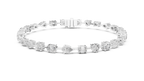 Fancy Mixed-Shape Diamond Tennis Bracelet