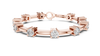 Lumina Diamond Station Bar-Link Bracelet