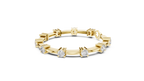 Lumina Diamond Station Bar-Link Bracelet