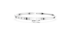 Alternating Diamond & Polished Block Station Bracelet