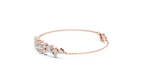 Étoile Scattered Diamond Cluster Chain Bracelet
