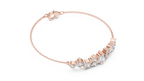 Étoile Scattered Diamond Cluster Chain Bracelet
