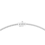 Genevieve Drop Silver Necklace