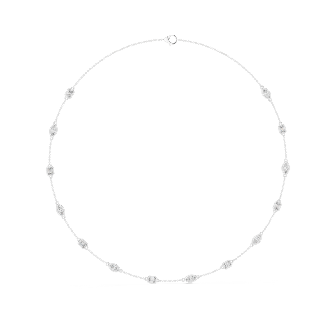 Elysia Station Silver Necklace