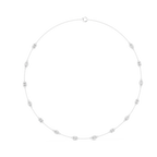 Elysia Station Silver Necklace
