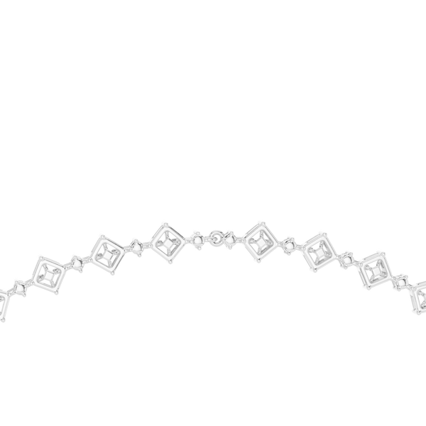 Grandeur Multi-Shape Fancy Diamond Necklace