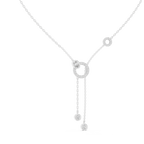 Luna Orbit Silver Necklace