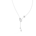 Luna Orbit Silver Necklace