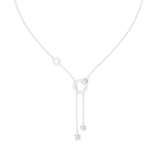 Luna Orbit Silver Necklace