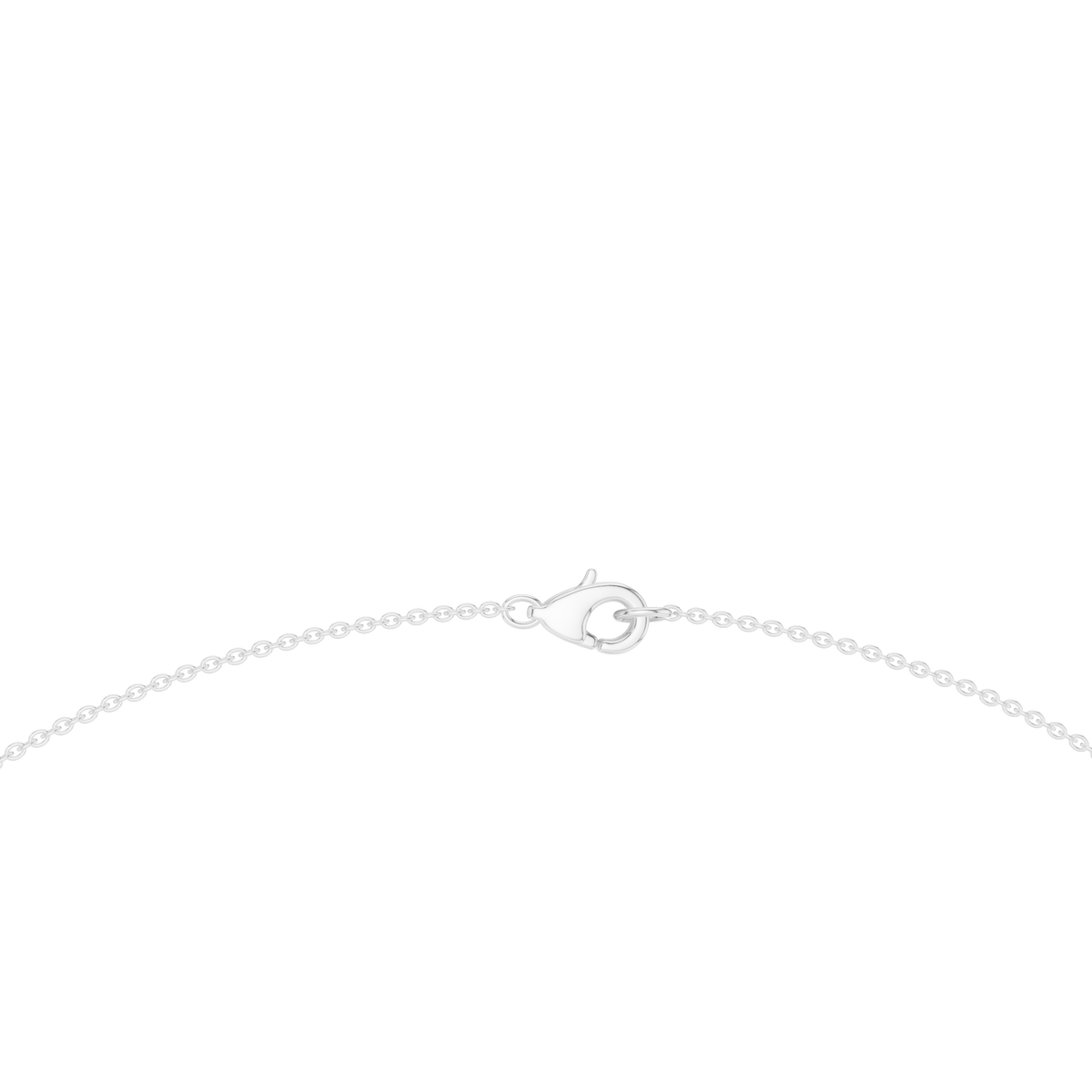 Aurora Cascade Silver Necklace