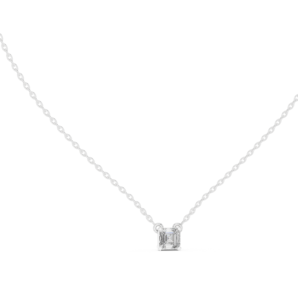 Quadra Glow Silver Pendant