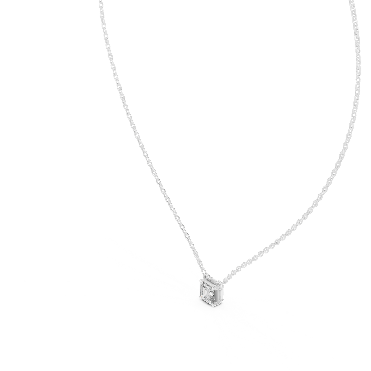 Quadra Glow Silver Pendant
