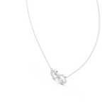 Endless Duet Silver Pendant