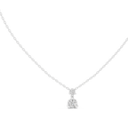 Starlight Drop Silver Pendant
