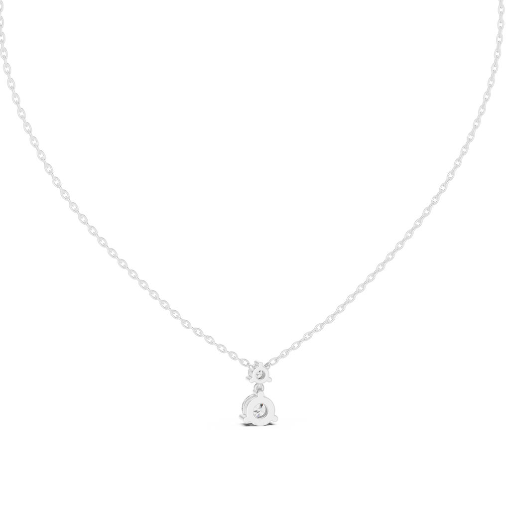 Starlight Drop Silver Pendant