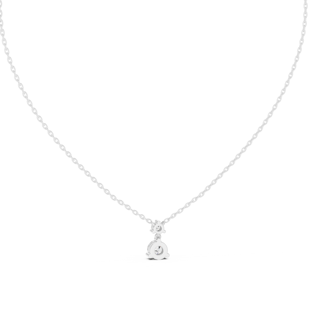 Starlight Drop Silver Pendant
