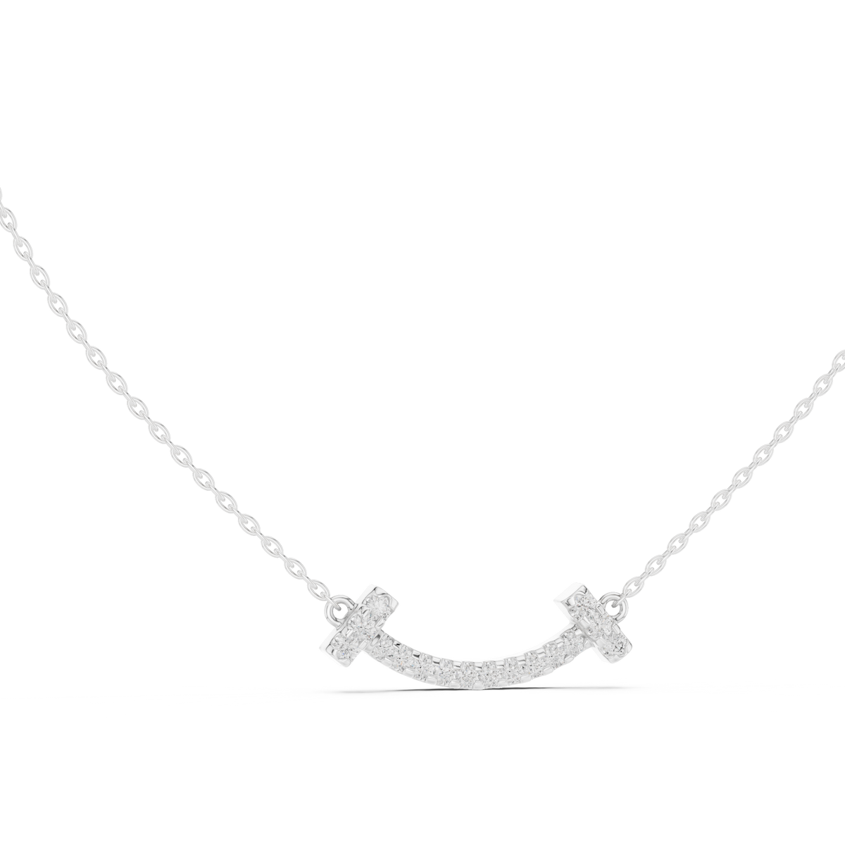 Joyful Arc Silver Pendant