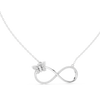 Eternal Butterfly Infinity Diamond Pendant