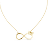 Eternal Butterfly Infinity Diamond Pendant