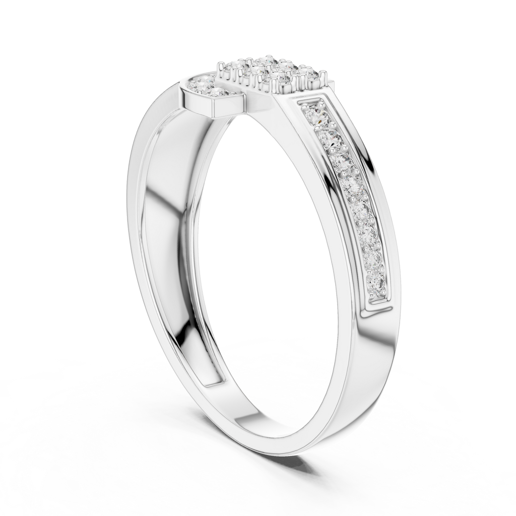 Harlow Buckle Silver Ring