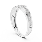 Harlow Buckle Silver Ring