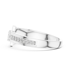 Harlow Buckle Silver Ring