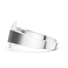 Trinity Pavé Cluster Geometric Bypass Ring
