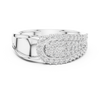 Luna Pavé Dome Teardrop Diamond Ring