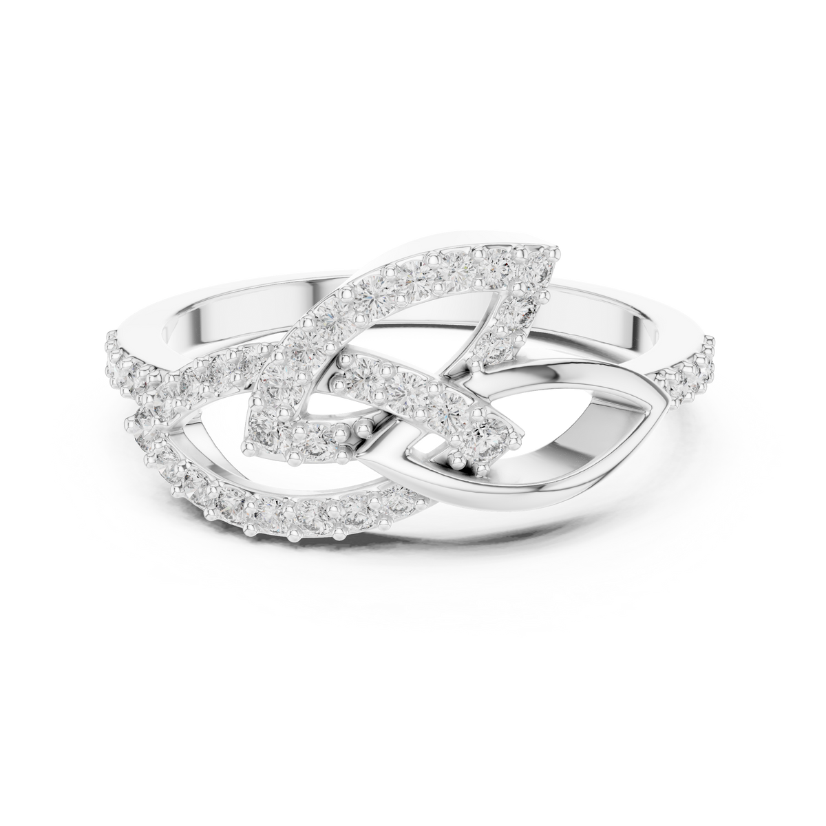 Juniper Entwine Silver Ring