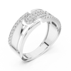 Nexus Interlocking Link Diamond Band Ring