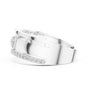 Nexus Interlocking Link Diamond Band Ring