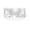 Nexus Interlocking Link Diamond Band Ring