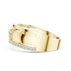 Nexus Interlocking Link Diamond Band Ring