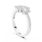 Electra Zigzag Silver Ring