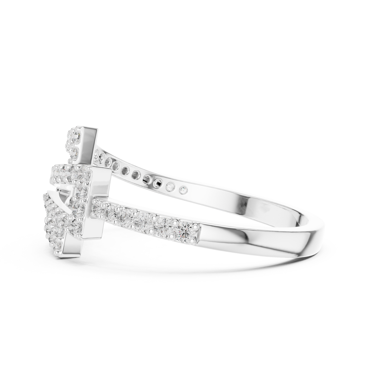 Electra Zigzag Silver Ring