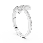 Aspen Sprig Silver Ring