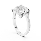 Zephyr Bloom Silver Ring