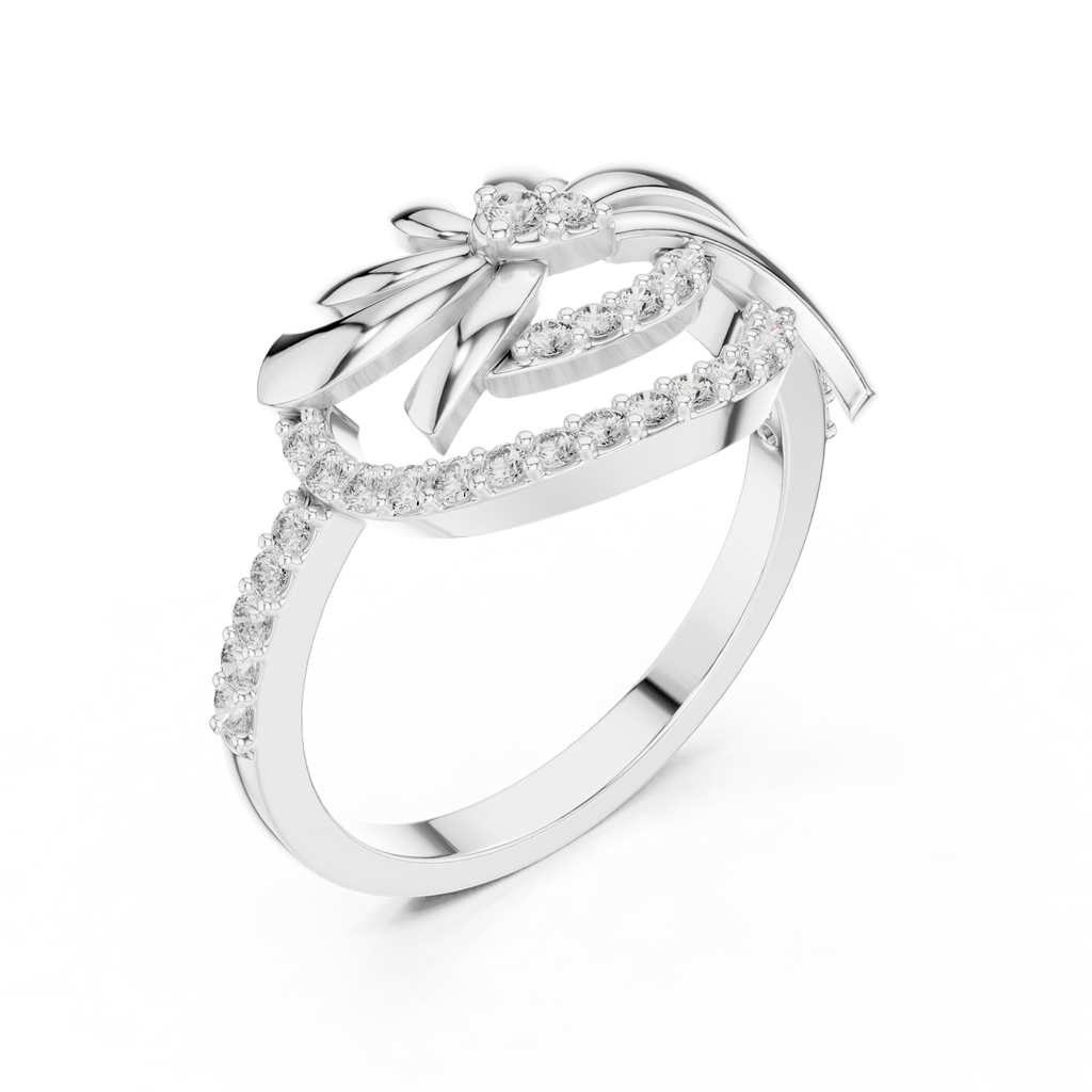 Zephyr Bloom Silver Ring