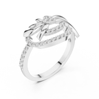 Zephyr Bloom Silver Ring