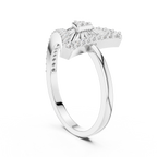 Solara Prism Silver Ring