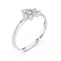 Quattro Cloverleaf Four-Stone Diamond Ring