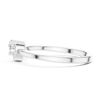 Amore Heart Trio Cluster Diamond Ring