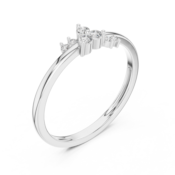 Stellare Scattered Cluster Diamond Ring