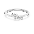 Clio Cluster Silver Ring